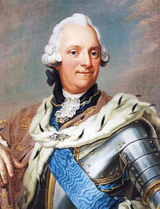 Adolph Fredrik roi de Suède, peint vers 1751 par Gustaf Lundberg et Jakob Björck