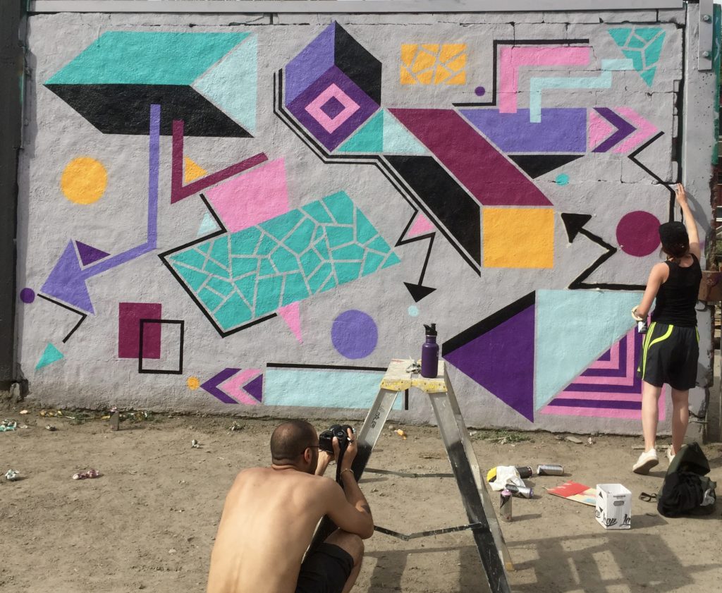 Julia Riordan in action