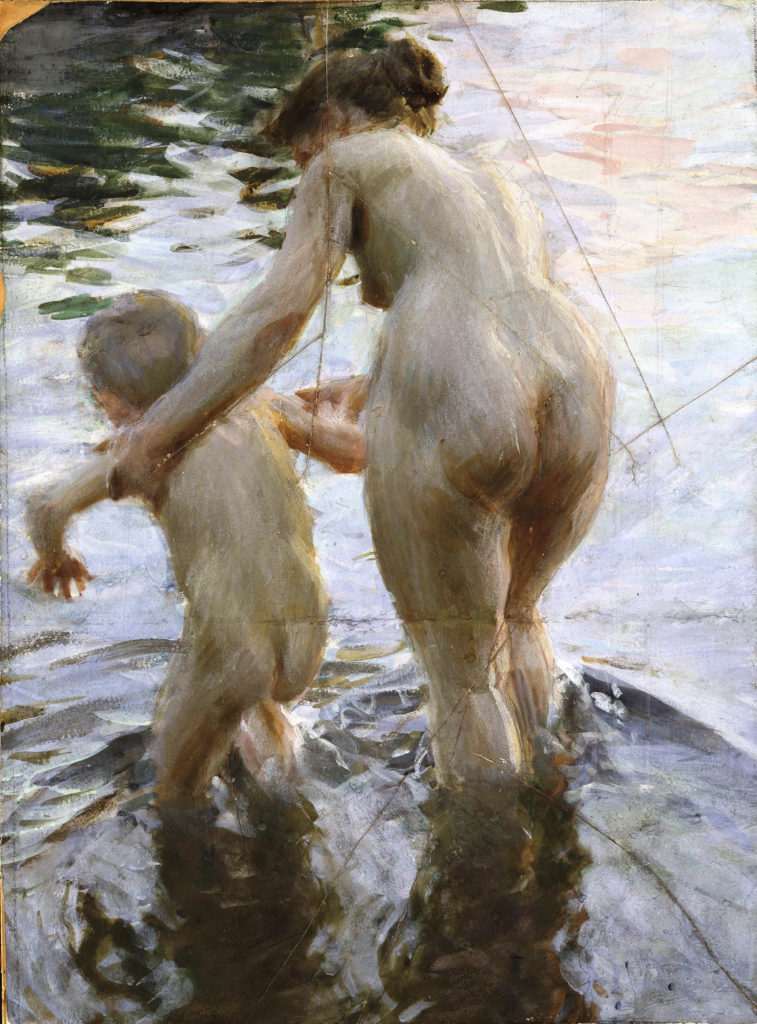Anders Zorn, Une première, 1888 (Nationalmuseum NMB 372)