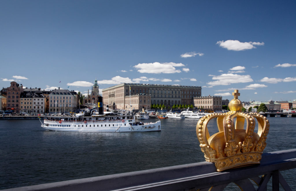 Le Palais royal à Stockholm