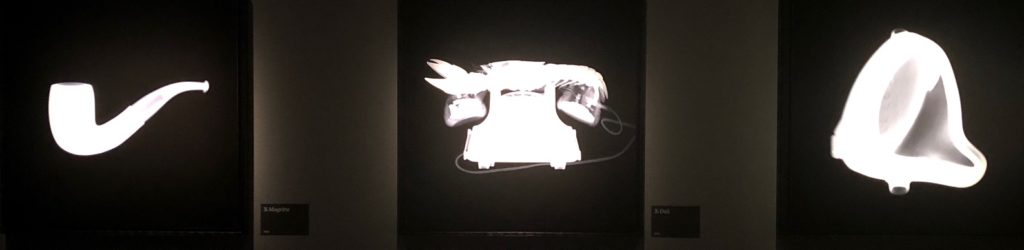 Hommage à Magritte, Dalí et Duchamp, Nick Veasey au Fotografiska