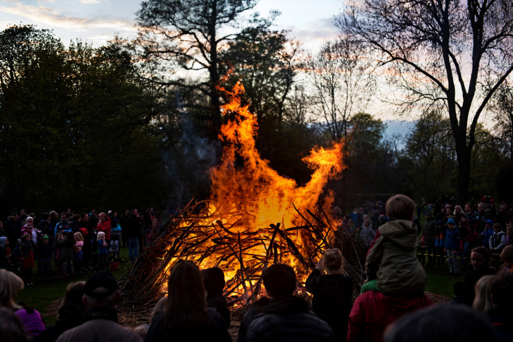 Feux de Valborg à Lund