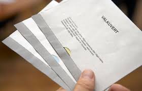 Enveloppes de vote