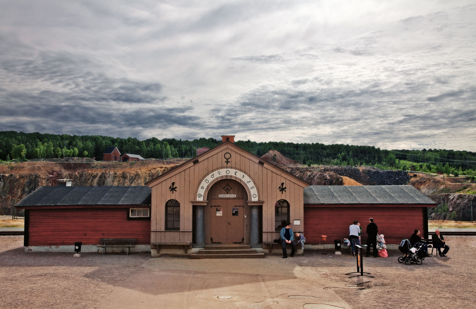 Entrée de la mine