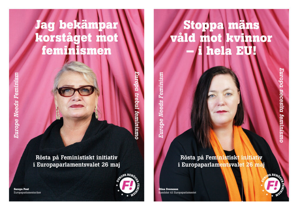 Campagne électorale européenne de Feministiskt Initiativ