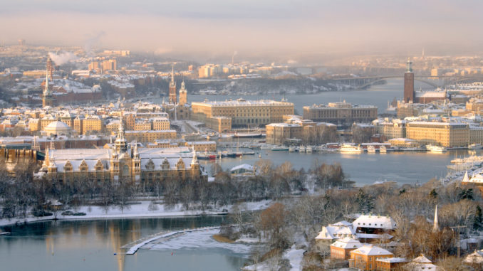 Vue sur Stockholm