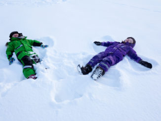 Anges dans la neige