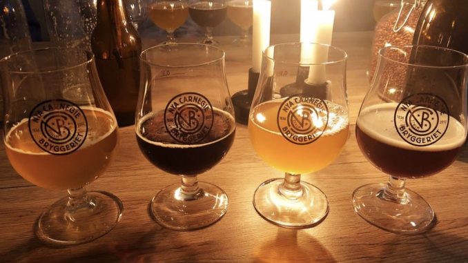 Dégustation de bières à Nya Carnegiebryggeriet