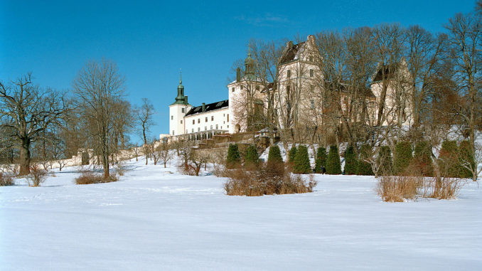 Le château de Tyresö l'hiver