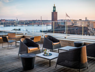 Terrasse sur le toit de Scandic Continental, Stockholm