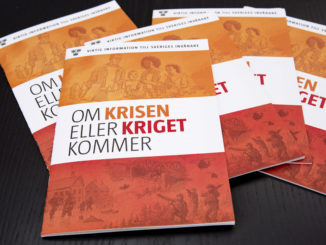 Brochures "Om krisen eller kriget kommer"