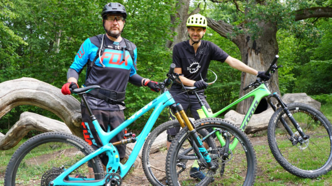 Sylvain Runberg et Yoann Taberlet, prêts à partir sur les trails de Stockholm