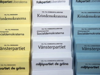 Bulletins de vote suédois