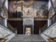 Escalier du Nationalmuseum et fresque de Carl Larsson