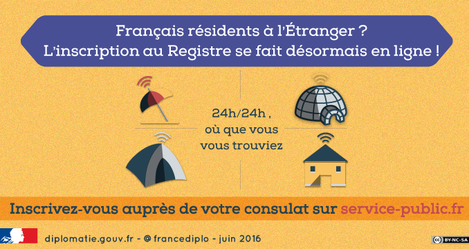 Inscription consulaire en ligne