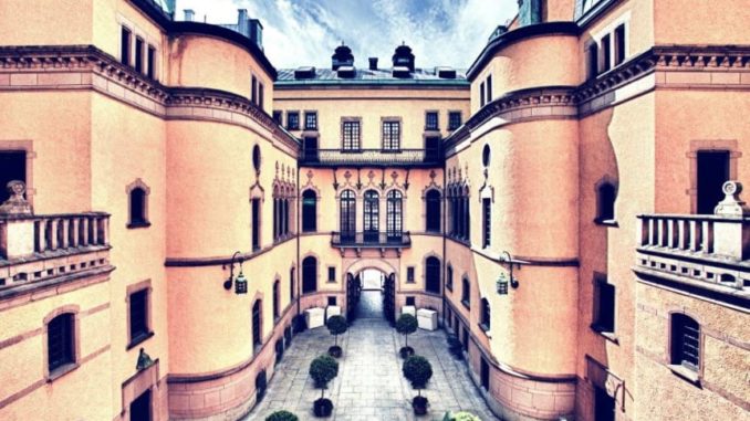 La cour intérieure, Hallwylska museet La cour intérieure, Hallwylska museet
