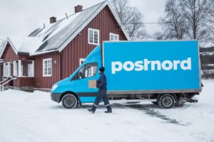Livraison de colis par PostNord