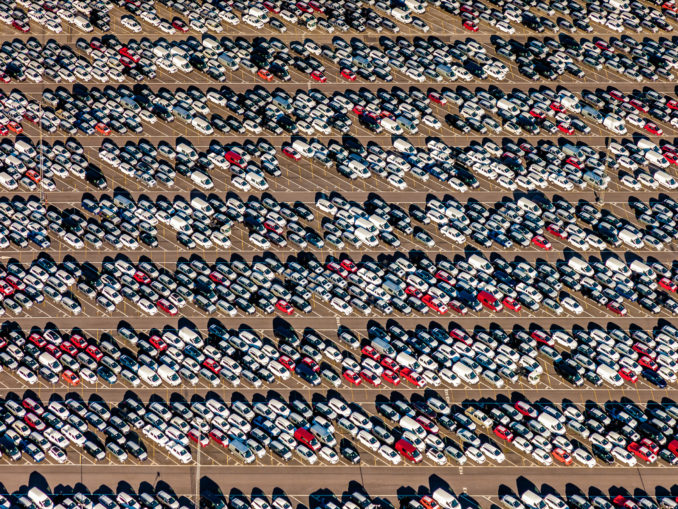 Parking de voitures
