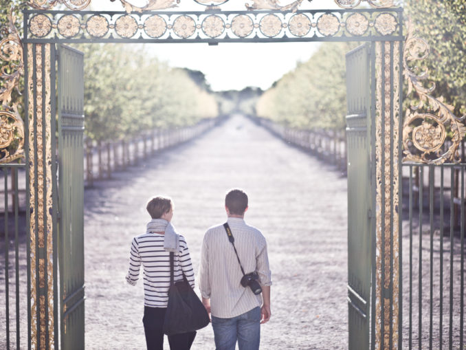 Portail du parc de Drottningholm