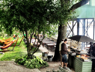 Terrasse en plein-air de Hermans