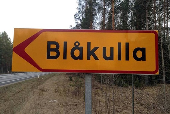 Pancarte Blåkulla