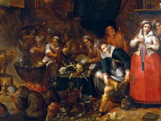 La cuisine des sorcières, peint par Frans II Francken