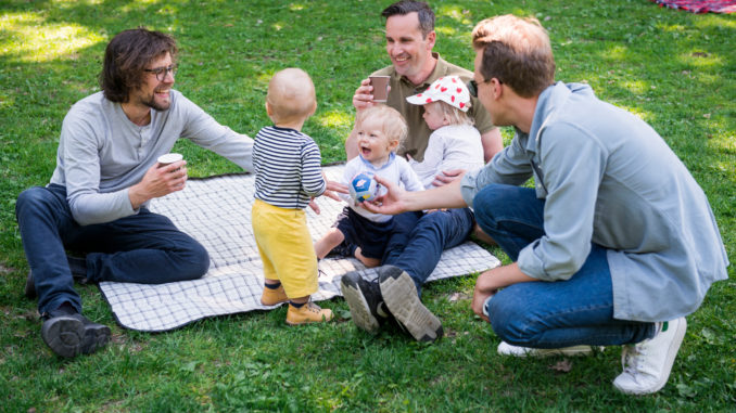 Pères en congé parental