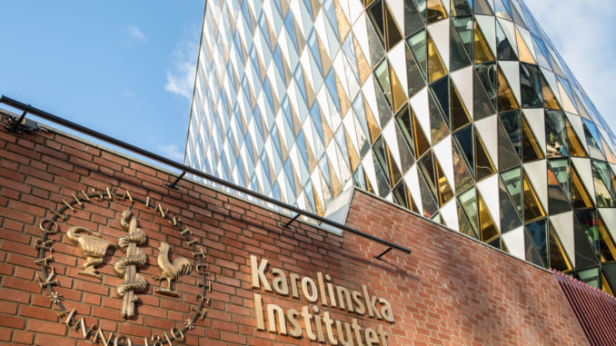 KI facade Campus Solna