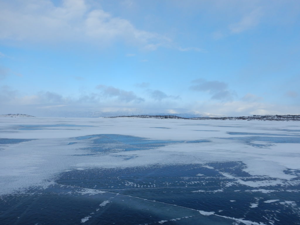 Lac et glace