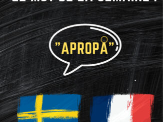 Le mot de la semaine apropå