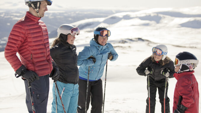 Skier en Suède