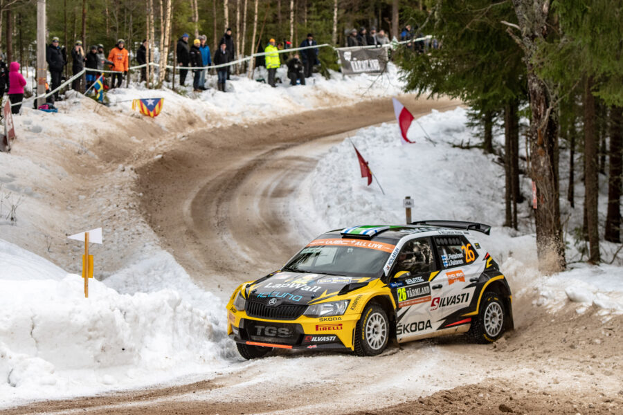 Rally Sweden 2019, WRC 2, Eerik Pietarinen/Juhana Raitanen (FIN/FIN)