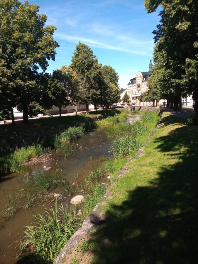 Canal dans Söderköping